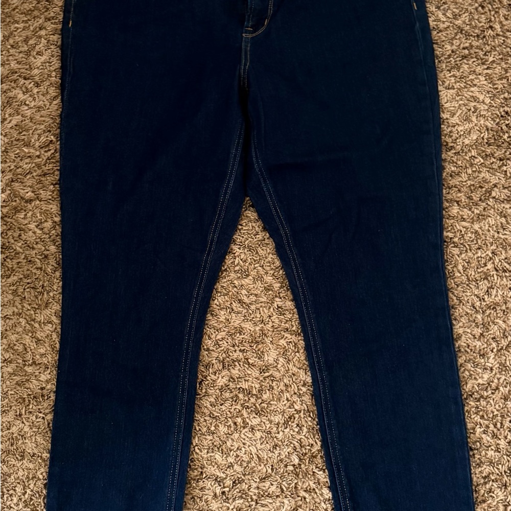 Dark Blue Women's Stretch Denim Jeans